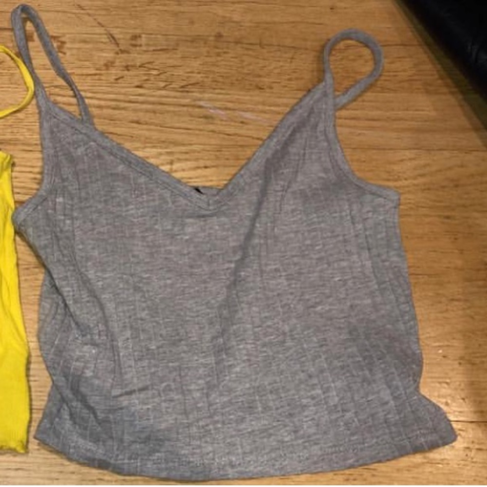 ribbed cropped top